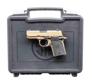 SIG SAUER P938 EMPEROR SCORPION SEMI AUTO PISTOL.