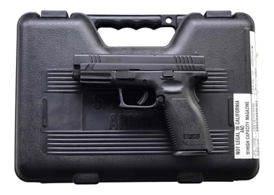 SPRINGFIELD ARMORY XD-9 SEMI AUTO PISTOL.