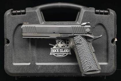 ROCK ISLAND 1911A1 FS TAC SEMI AUTO PISTOL.