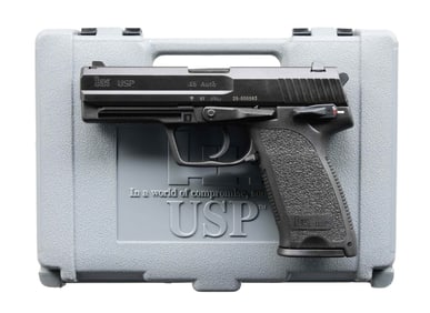 H&K USP SEMI AUTO PISTOL.