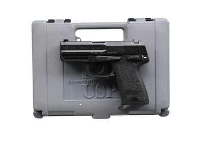 HK USP COMPACT SEMI AUTO PISTOL.