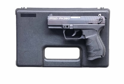 WALTHER PK380 SEMI AUTO PISTOL WITH MATCHING