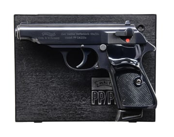 WEST GERMAN WALTHER MODEL PP .22 LR SEMI-AUTOMATIC
