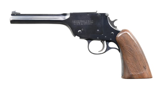 HARRINGTON & RICHARDSON USRA SINGLE SHOT PISTOL.