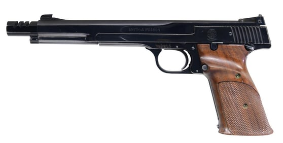 SMITH & WESSON MODEL 41 SEMI AUTO PISTOL.