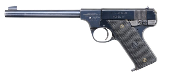 HI-STANDARD MODEL B SEMI AUTO PISTOL