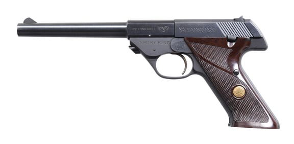 LOT OF TWO HIGH STANDARD SEMI AUTO PISTOLS.