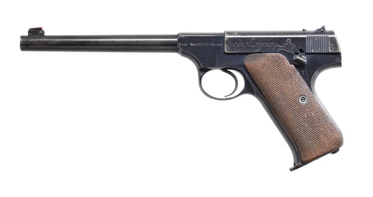 COLT WOODSMAN TARGET MODEL SEMI-AUTOMATIC PISTOL.