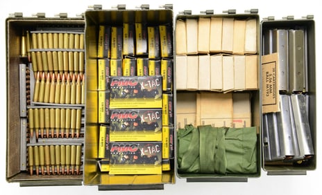 ASSORTMENT OF BRASS CASED .223 REMINGTON & 5.56