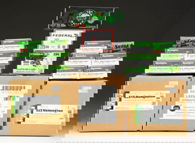 ABOUT 1060 RDS OF MXIED 223 REM AMMO.