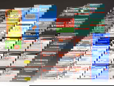 LOT OF 223 REMINGTON AMMO.