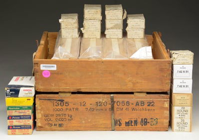 LOT OF ASSORTED 7.62X51MM NATO & .308 WINCHESTER