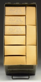 1,350 Rd. CAN of LC71 LAKE CITY 30 CARBINE AMMO.