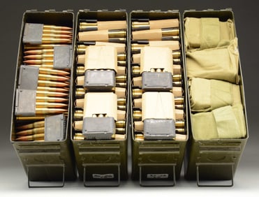LOT OF ABOUT 1000 RDS. OF M2 30-06 AMMO.