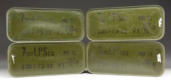 1360 ROUNDS ROMANIAN SURPLUS 7.92 MAUSER AMMO.