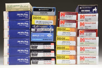 GROUPING OF ASSORTED PREDOMINATLY SPORTING RIFLE