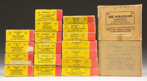 DESIREABLE VINTAGE BRITISH KYNOCH SPORTING RIFLE