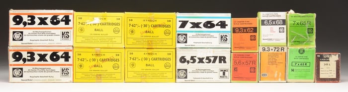 EUROPEAN SPORTING RIFLE AMMUNITION.