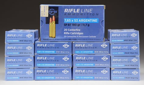 PPU RIFLE LINE 6.5 GRENDEL AND 7.65X53 ARGENTINE