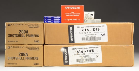 20,000+ PRIMERS, PRIMARILY FOR SHOTSHELL RELOADING