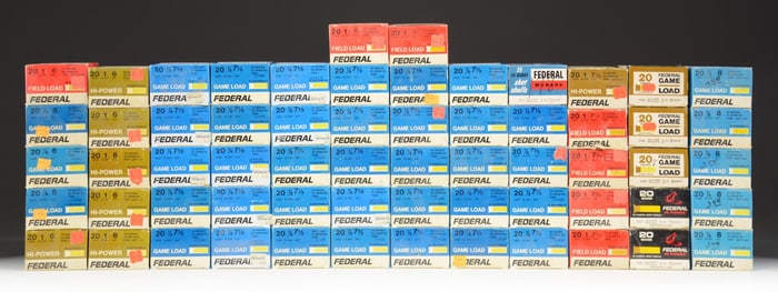 LOT FEDERAL 20 GA SHOTSHELLS.