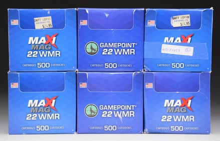 3000 ROUNDS OF CCI 22 MAG AMMO.