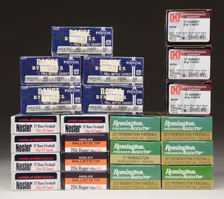 INTERESTING GROUPING OF SMALL BORE CENTERFIRE