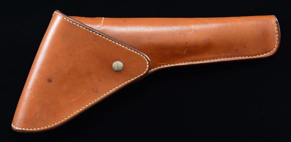 BIANCHI OLD ARMY #16 BROWN LEATHER HOLSTER.