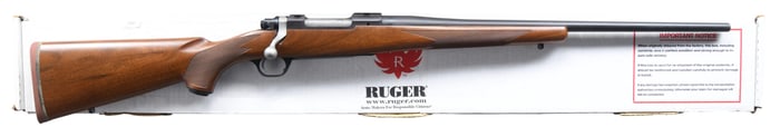 RUGER M77 HAWKEYE BOLT ACTION RIFLE.
