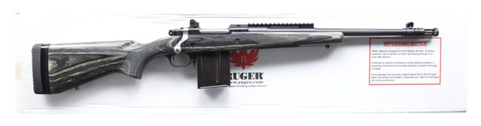 RUGER GUNSITE SCOUT BOLT ACTION RIFLE.