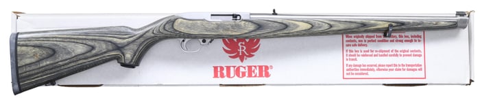 RUGER STAINLESS MODEL 10/22 RSI SEMI-AUTO CARBINE.