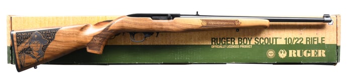 RUGER BOY SCOUTS OF AMERICA 10/22 COMMEMORATIVE