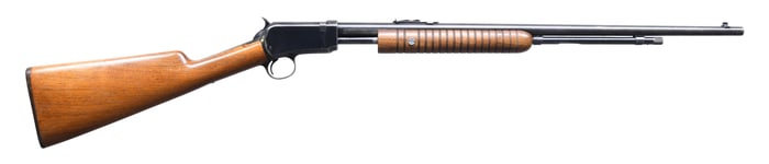 WINCHESTER MODEL 62A PUMP ACTION RIFLE.