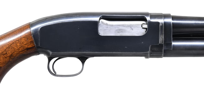 WINCHESTER MODEL 12 PUMP SHOTGUN.