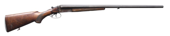 EAST GERMAN MERKEL MODEL 40E SXS SHOTGUN.