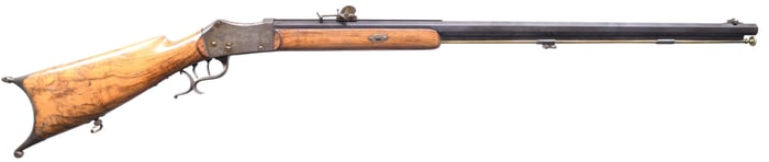 UNMARKED GERMAN MARTINI STYLE STUETZEN RIFLE.