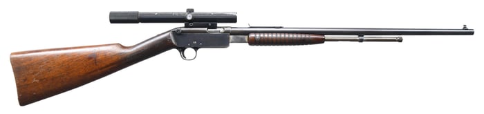 PRE WAR BSA 22 RIMFIRE REPEATING RIFLE.