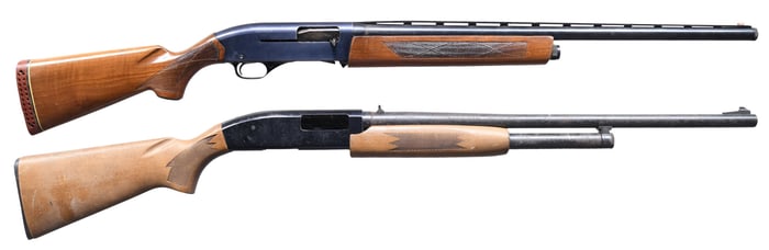 LOT OF TWO SHOTGUNS.