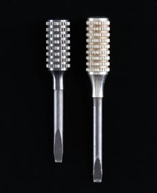 2 S&W EARLY KNURLED SIGHT ADJUSTMENT SCREWDRIVERS.