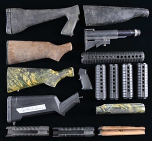 LOT OF MISCELLANEOUS LONG ARMS PARTS.