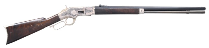 REPRODUCTION NIMSCHKE SIGNED ENGRAVED WINCHESTER