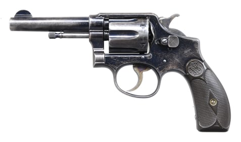 S&W 32-20 HAND EJECTOR FIRST MODEL DA REVOLVER.