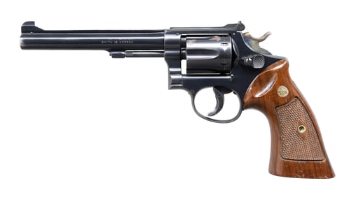 SMITH & WESSON K22 MASTERPIECE DA REVOLVER.