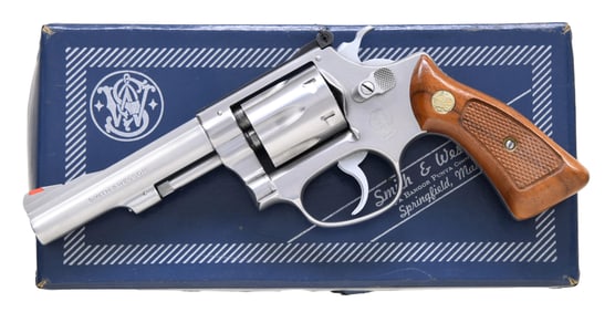 SMITH & WESSON MODEL 63 DA REVOLVER.