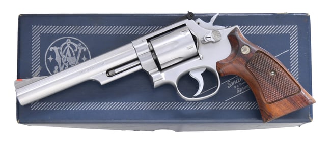 SMITH & WESSON MODEL 66-1 DA REVOLVER.