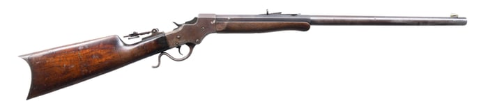 STEVENS MODEL 44 IDEAL SINGLE SHOT RIFLE.