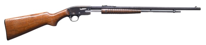 PRE WAR SAVAGE MODEL 29 SLIDE ACTION RIFLE.