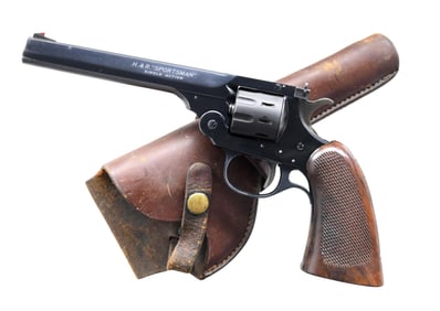 HARRINGTON & RICHARDSON SPORTSMAN SA REVOLVER.