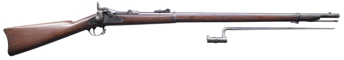 US INDIAN WAR ERA SPRINGFIELD 1873 TRAPDOOR SINGLE