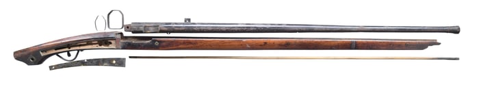 JAPANESE INFANTRY STYLE MATCHLOCK PARTS GUN.